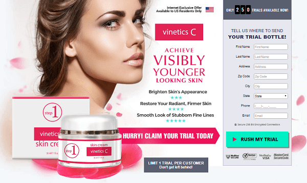 Vinetics C Skin Cream